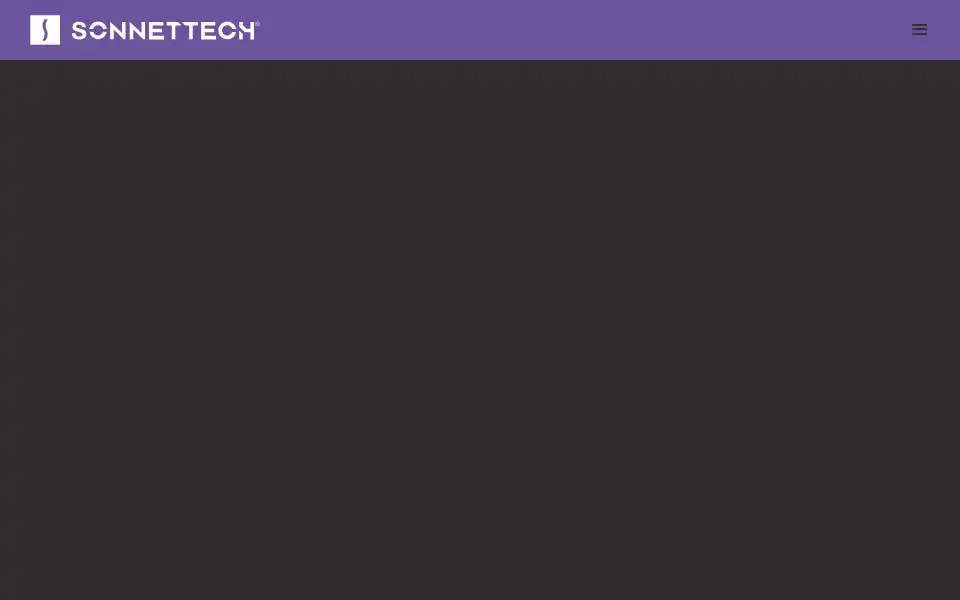 Screenshot of sonnettech.com