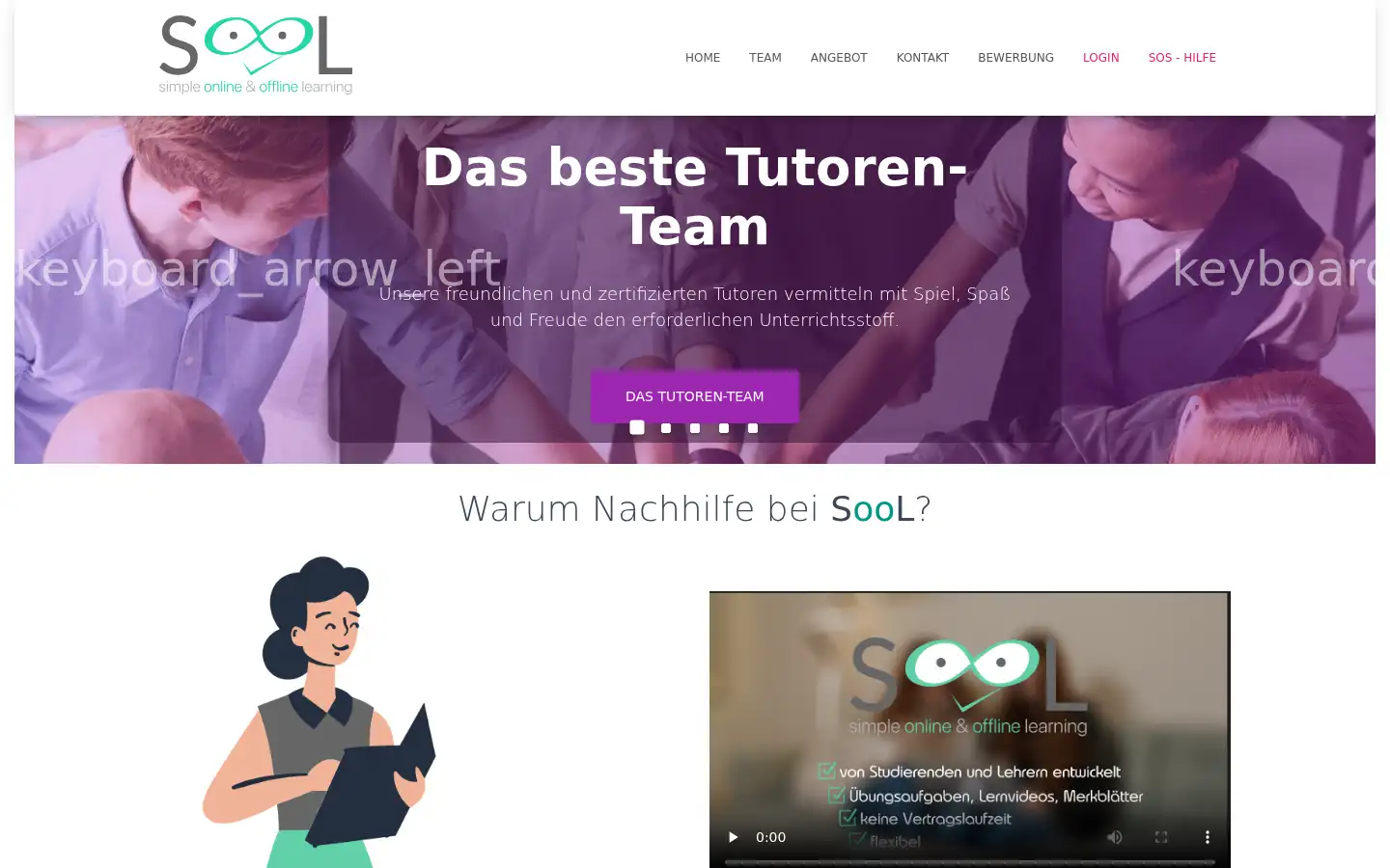 Screenshot of sool.de
