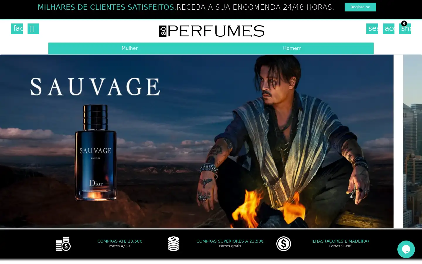 Screenshot of soperfumes.pt