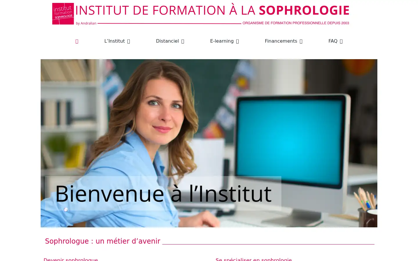 Screenshot of sophrologie-formation.fr