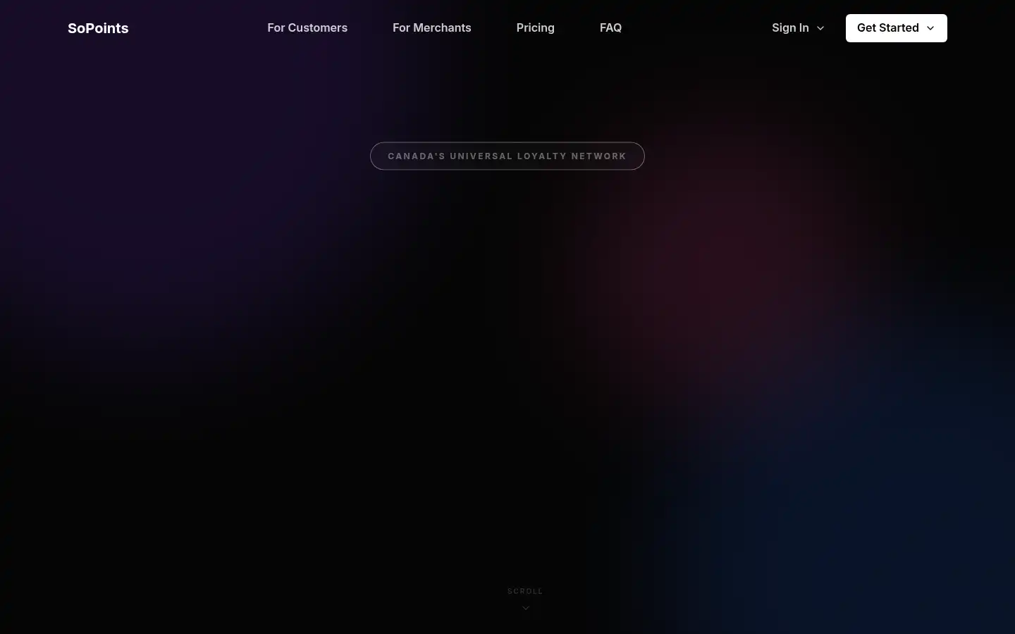 Screenshot of sopoints.com