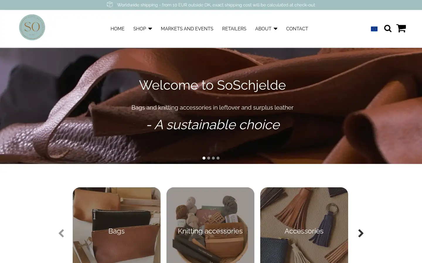 Screenshot of soschjelde.dk