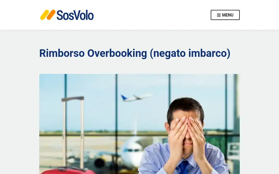 Screenshot of sosvolo.com