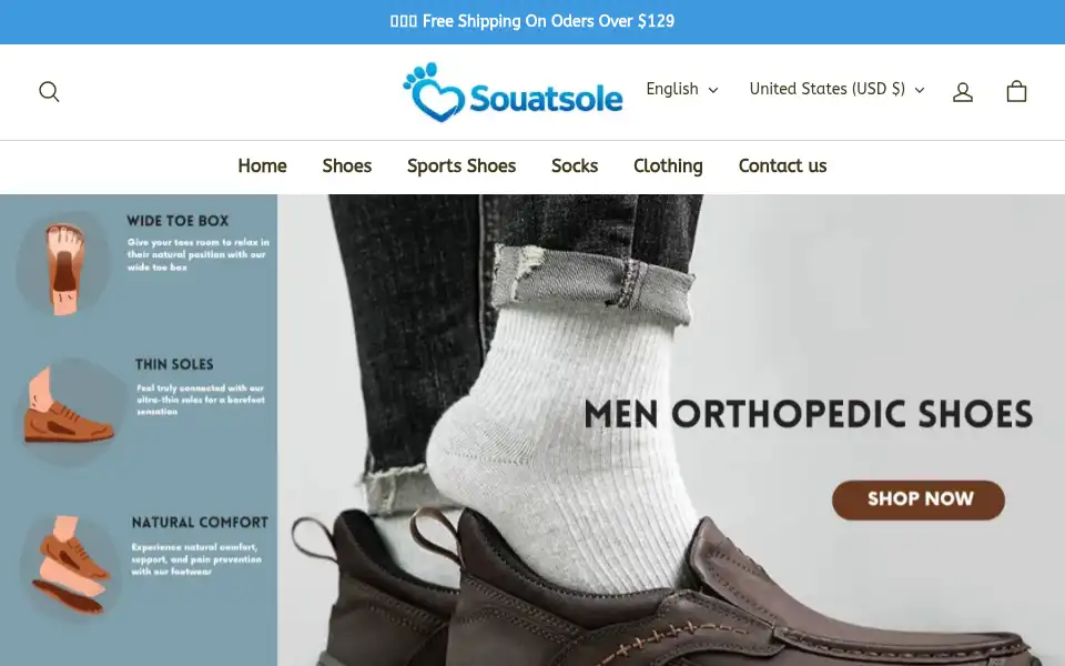 Screenshot of souatsole.com
