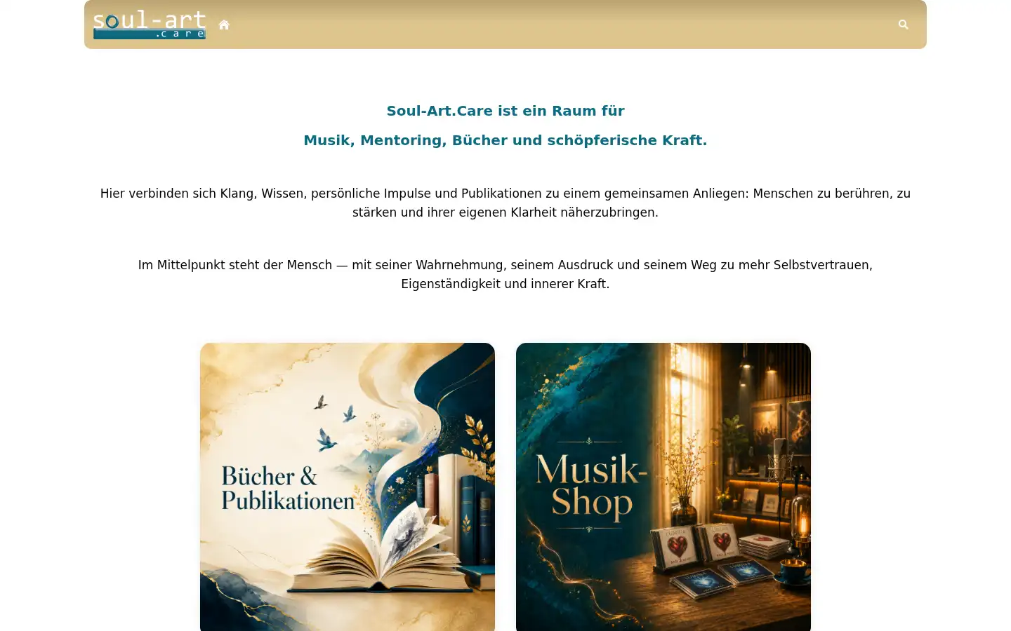 Screenshot of soul-art.care