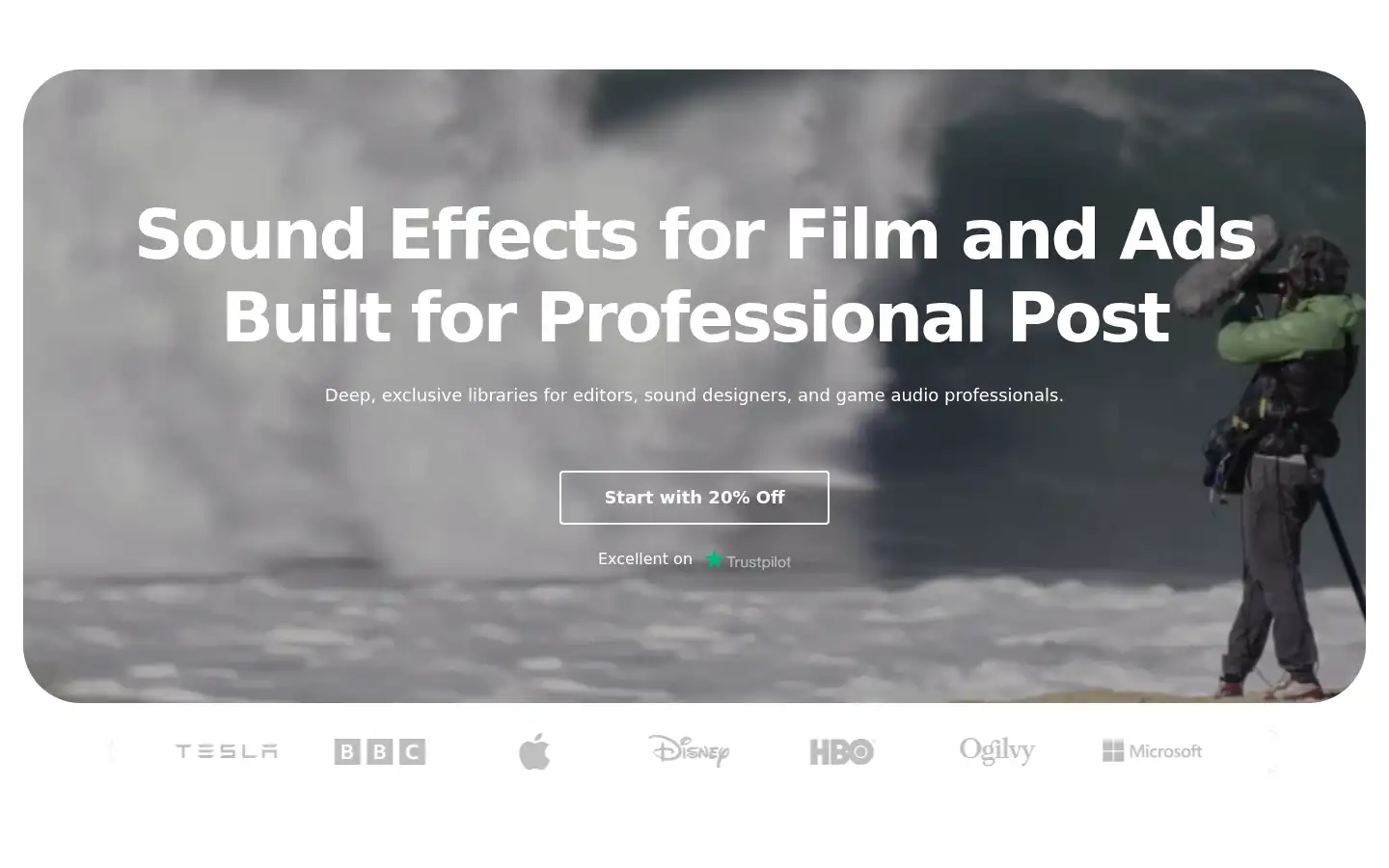 Screenshot of soundsnap.com