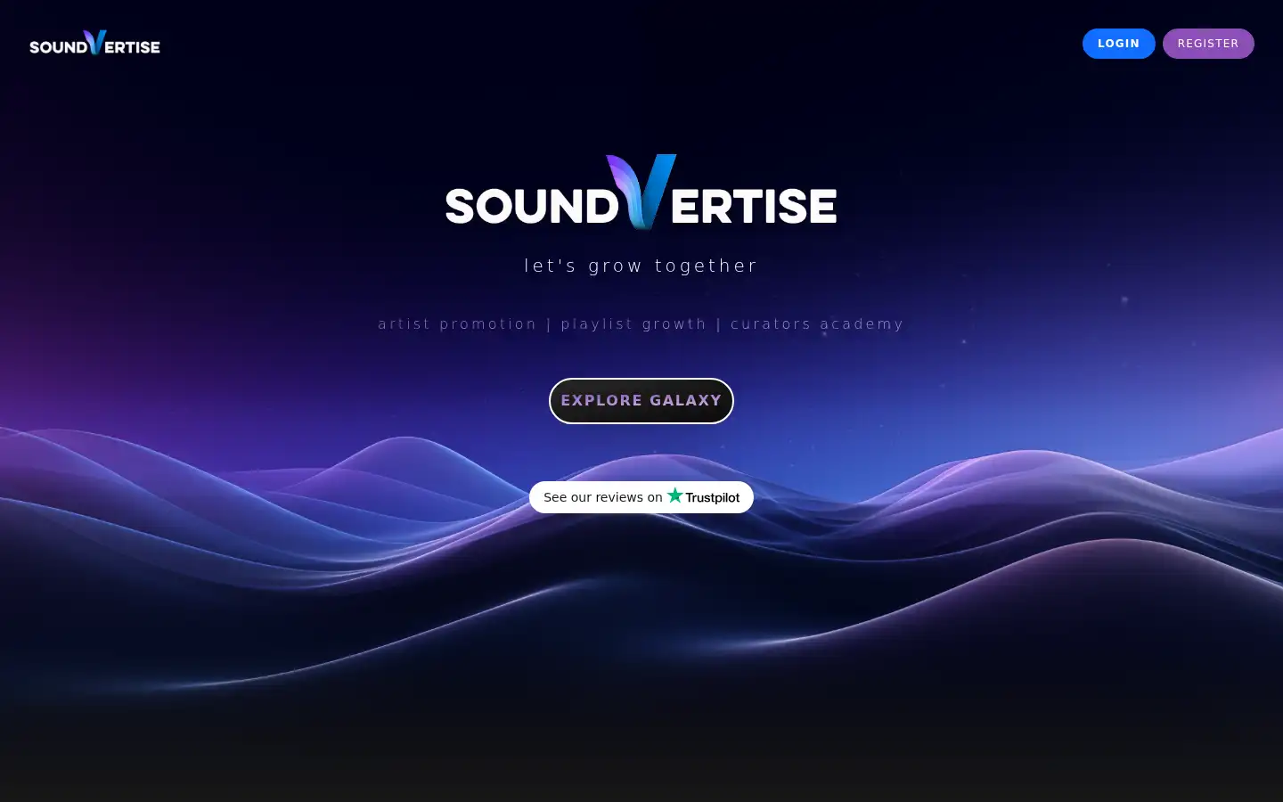 Screenshot of soundvertise.co