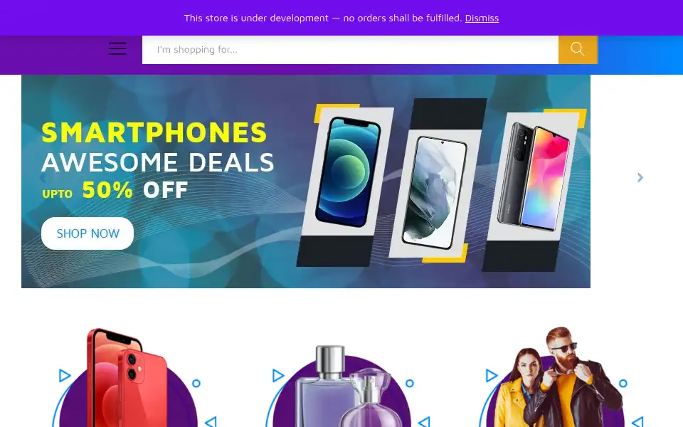 Screenshot of souqfort.com