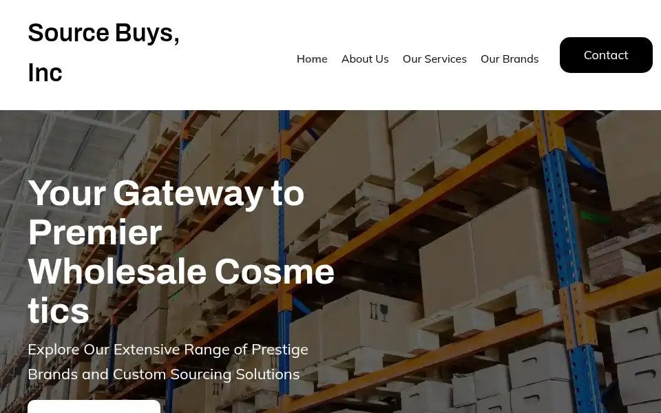 Screenshot of sourcebuys.com