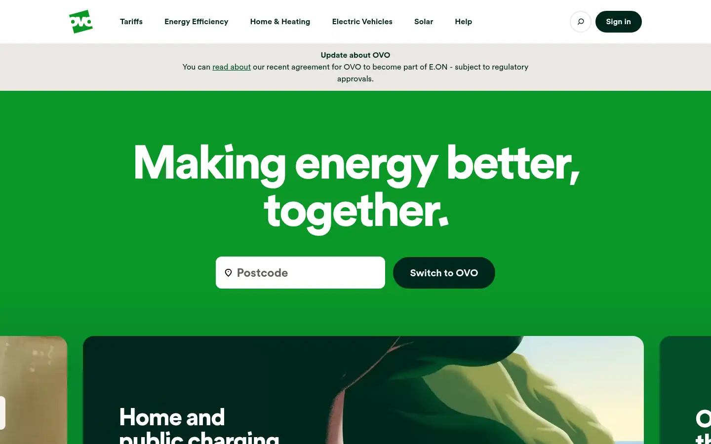 Screenshot of southern-electric.co.uk