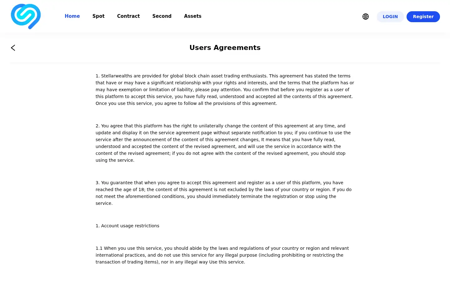 Screenshot of soverwealth.com