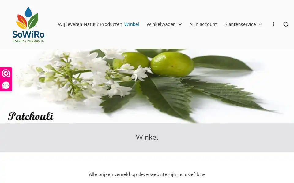 Screenshot of sowiro.com