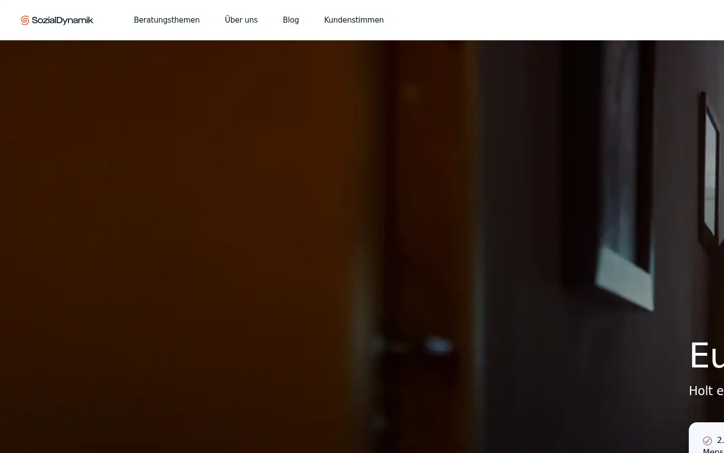 Screenshot of sozialdynamik.at