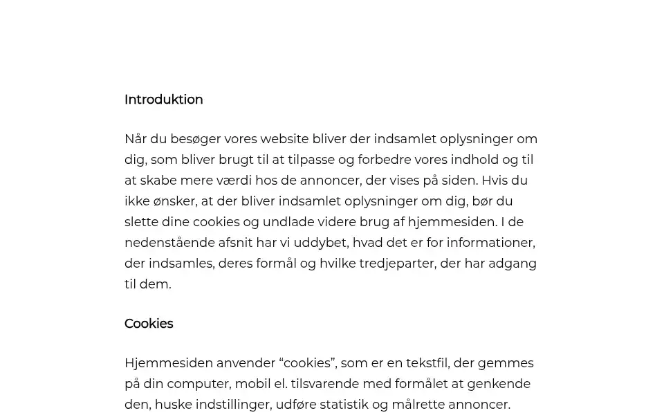 Screenshot of spacebox.dk