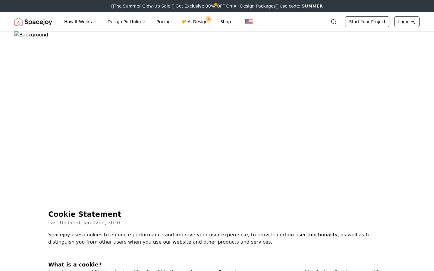 Screenshot of spacejoy.com