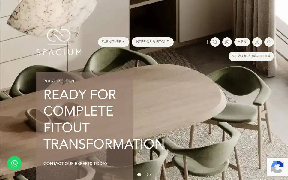 Screenshot of spacium.ae