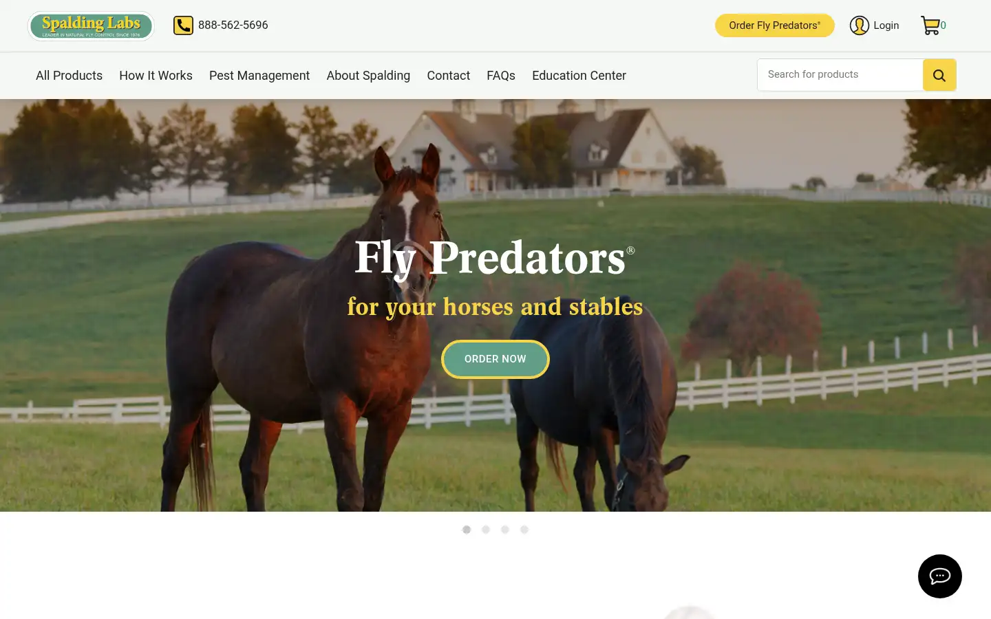 Screenshot of spalding-labs.com