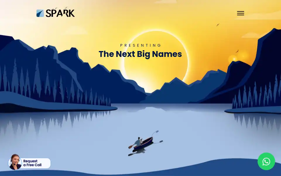 Screenshot of sparkdms.com