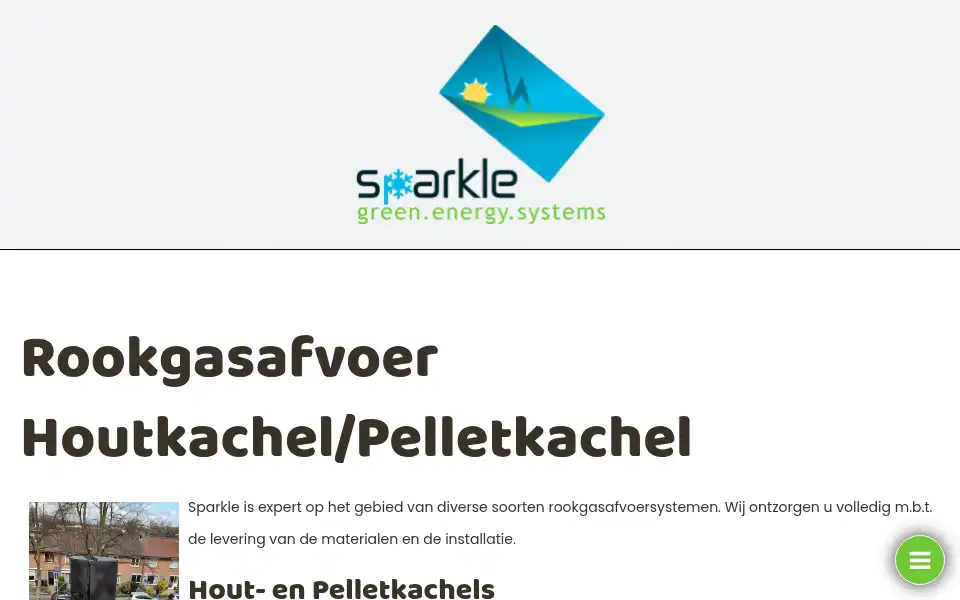 Screenshot of sparklegreenenergy.nl