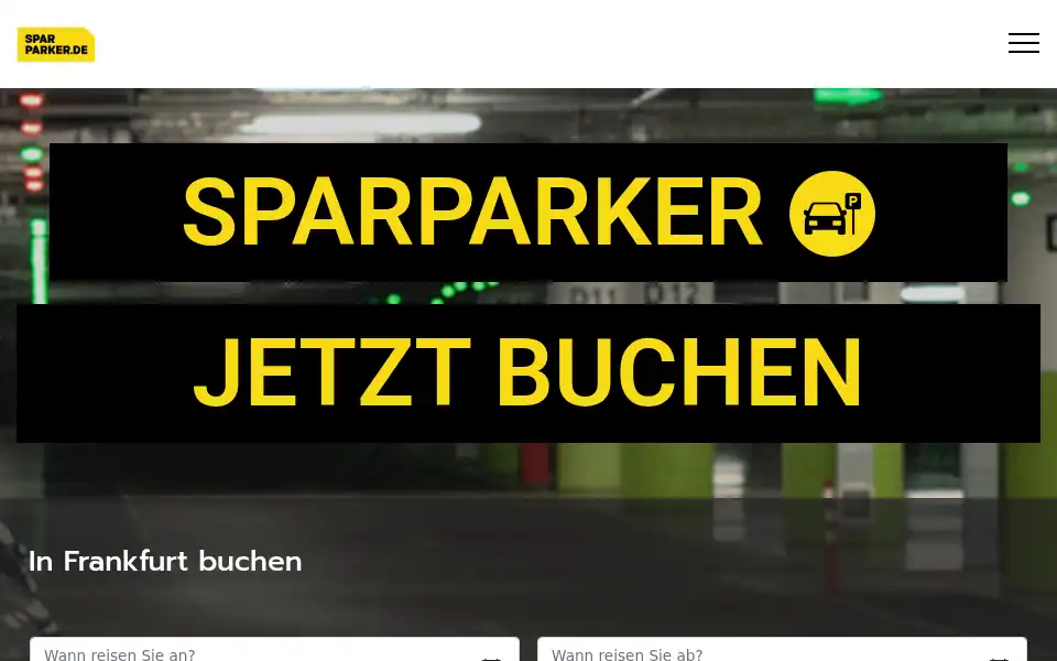 Screenshot of sparparker.de