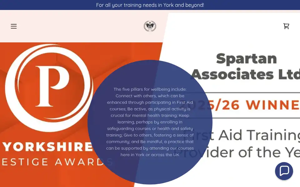 Screenshot of spartanassociates.co.uk