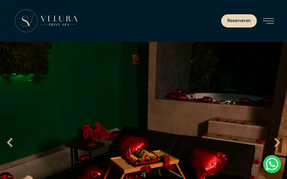 Screenshot of spavelura.nl