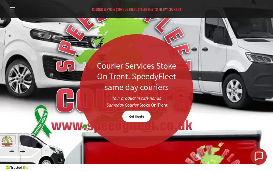 Screenshot of speedyfleet.co.uk