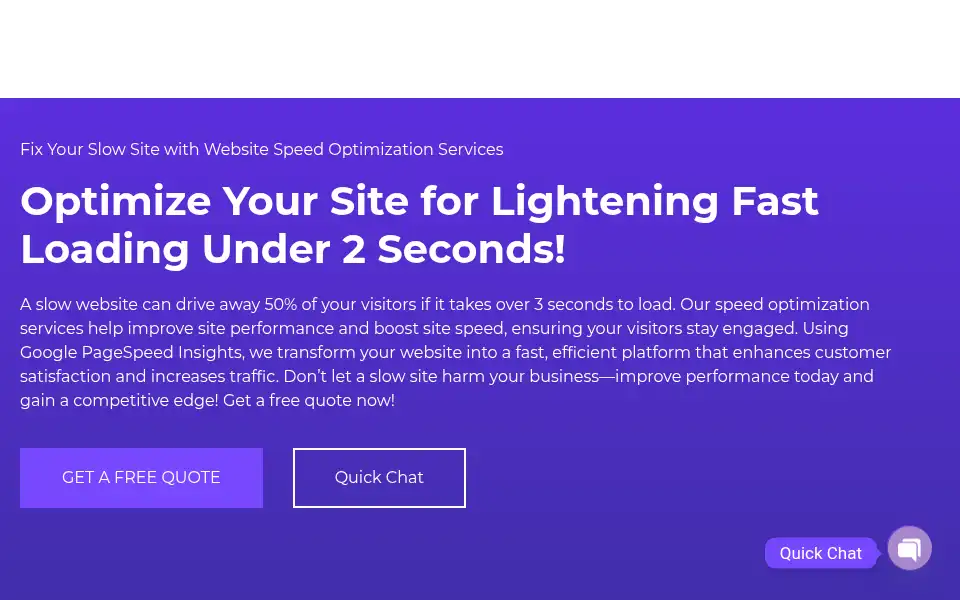Screenshot of speedyserp.com