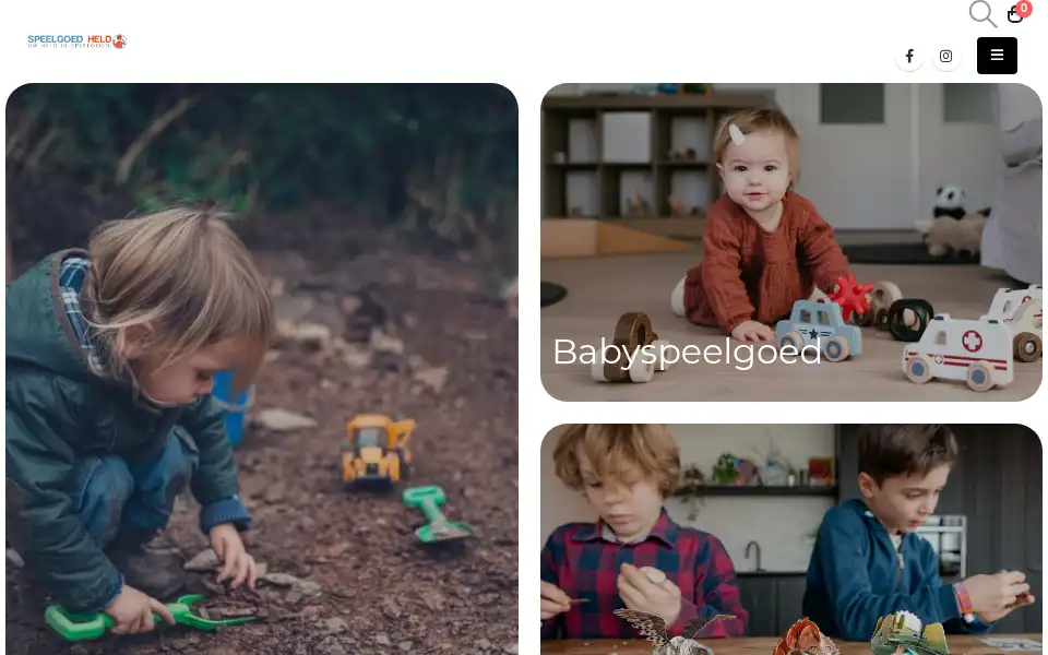 Screenshot of speelgoedheld.nl