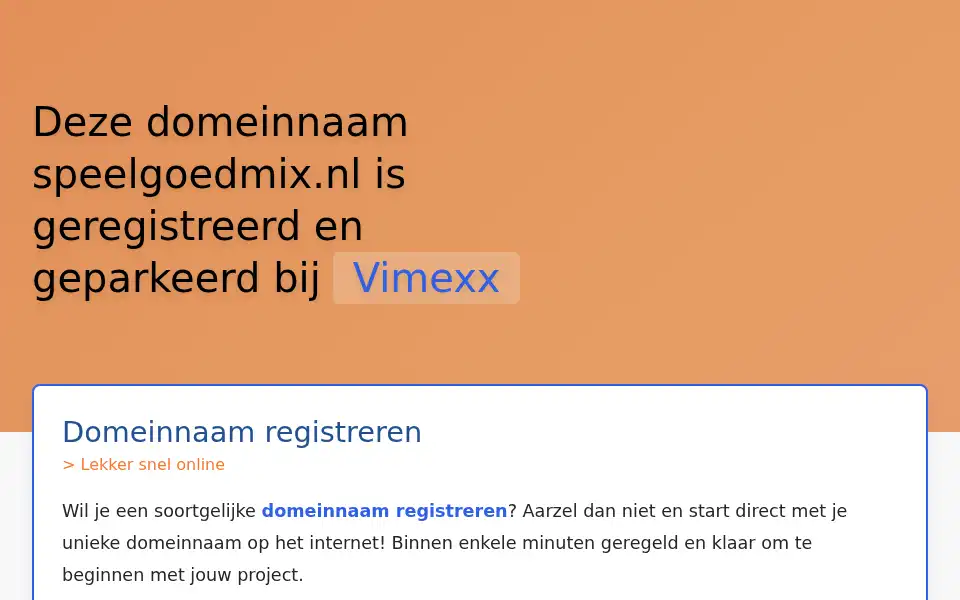 Screenshot of speelgoedmix.nl