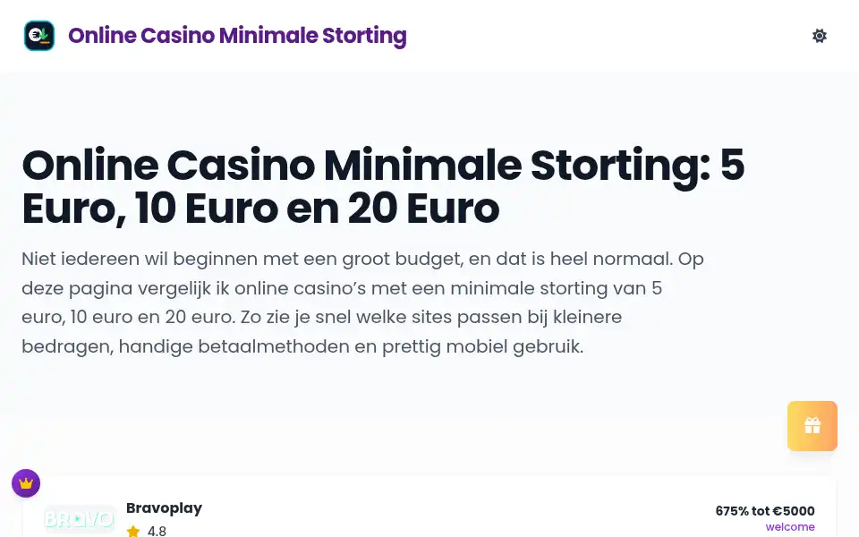 Screenshot of speelklaar.com