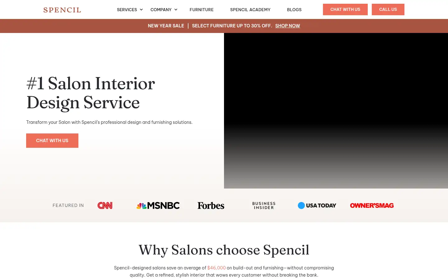 Screenshot of spencil.co