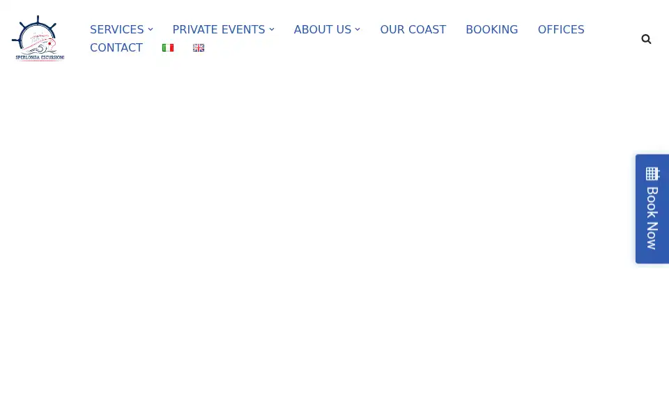 Screenshot of sperlongaescursioni.it