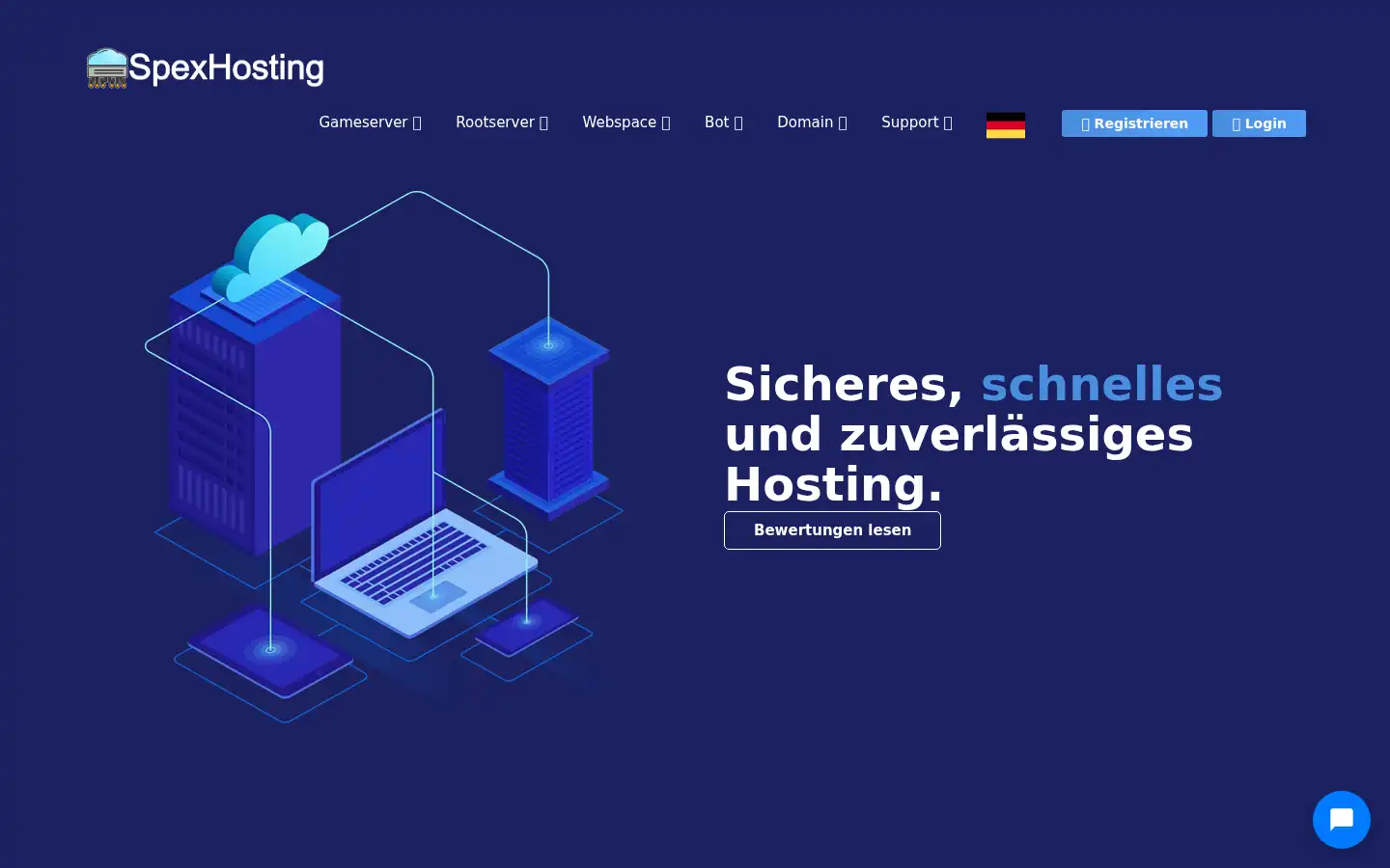 Screenshot of spexmc.eu