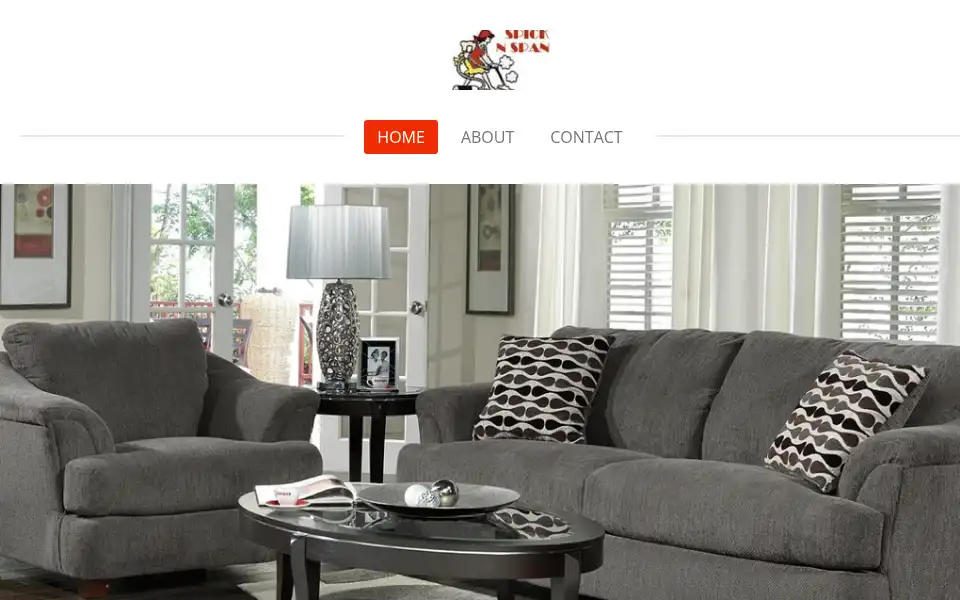 Screenshot of spicknspansupreme.com