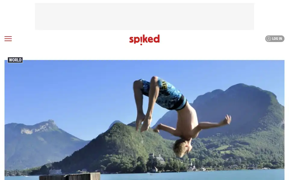 Screenshot of spiked-online.com