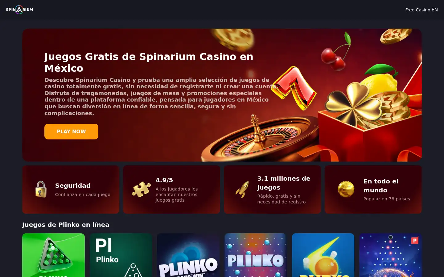 Screenshot of spinarium.mx