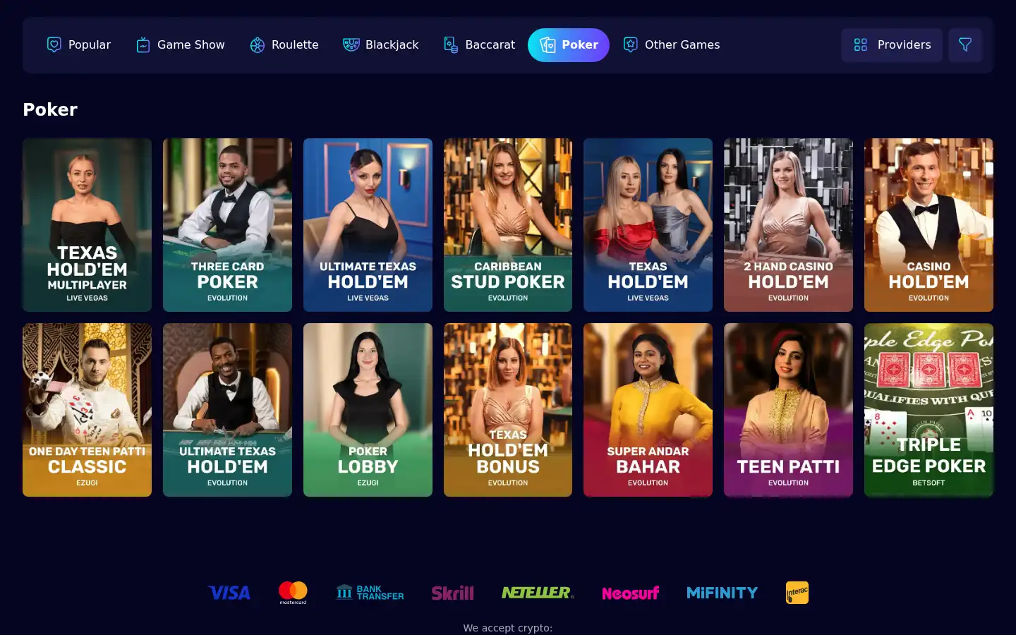Screenshot of spinjo.com