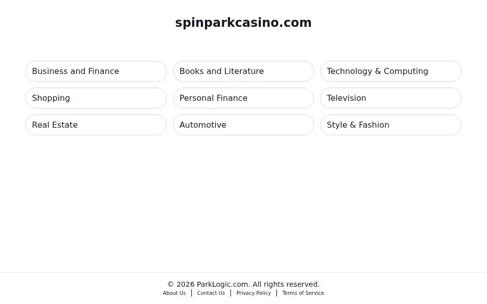 Screenshot of spinparkcasino.com