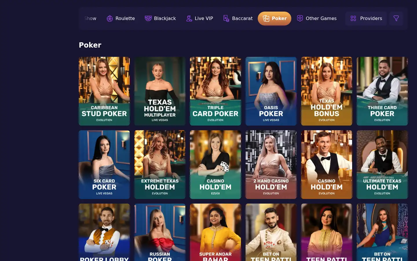 Screenshot of spiritcasino.com