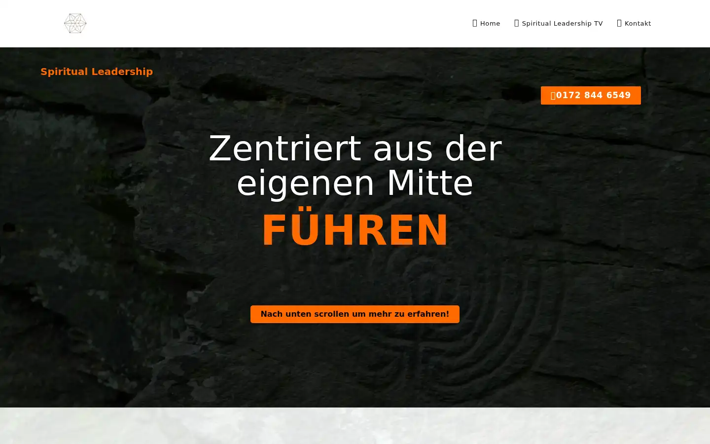 Screenshot of spiritualleadership.de