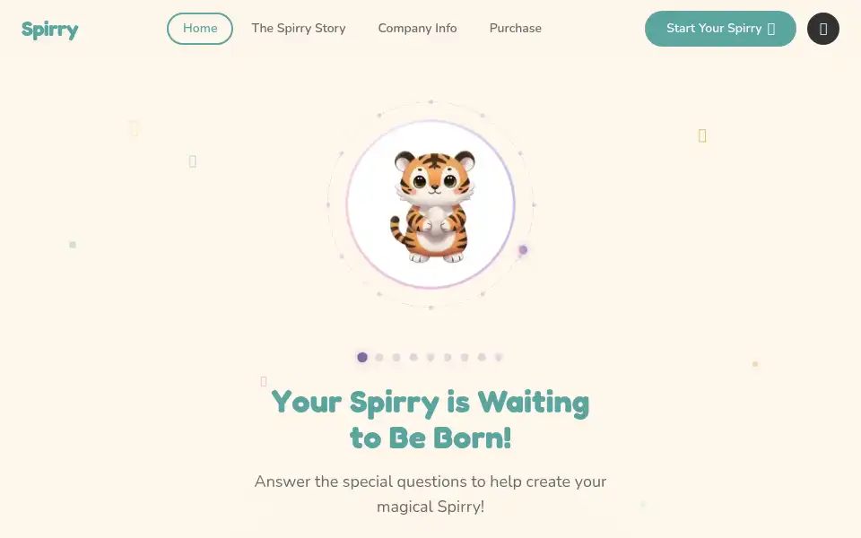 Screenshot of spirry.com