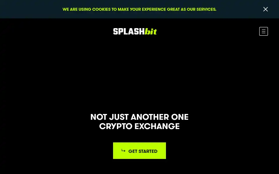 Screenshot of splash-bit.com