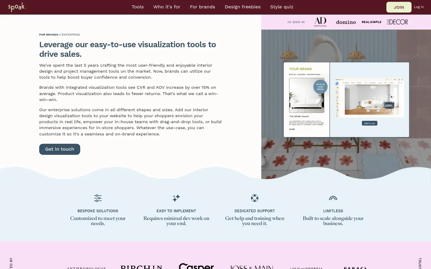 Screenshot of spoak.com