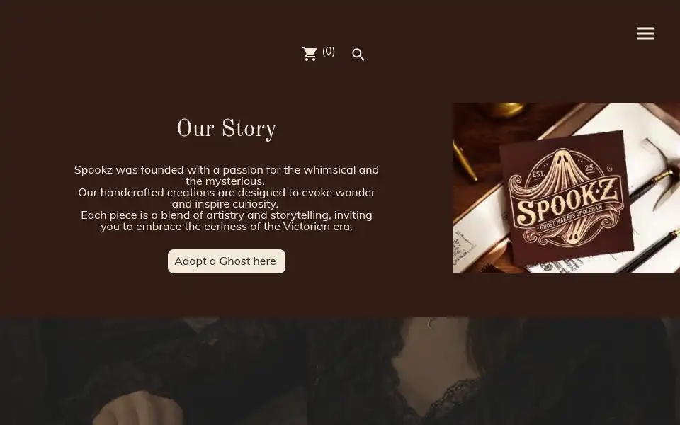 Screenshot of spookz.uk