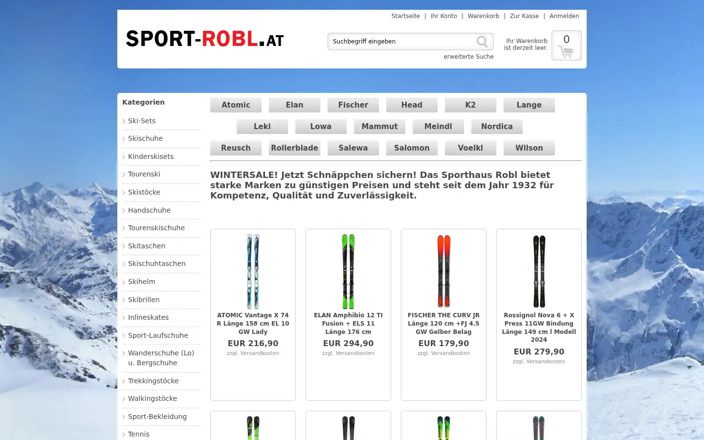 Screenshot of sport-robl.at