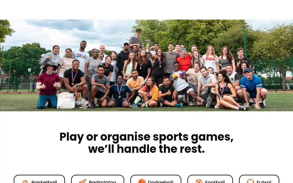 Screenshot of sportas.co.uk
