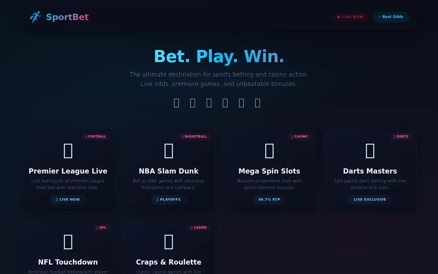 Screenshot of sportbet-casino-au.com