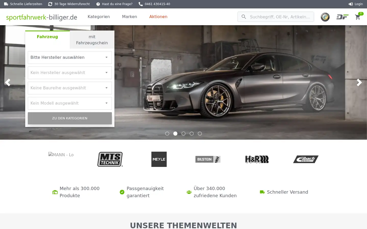 Screenshot of sportfahrwerk-billiger.de