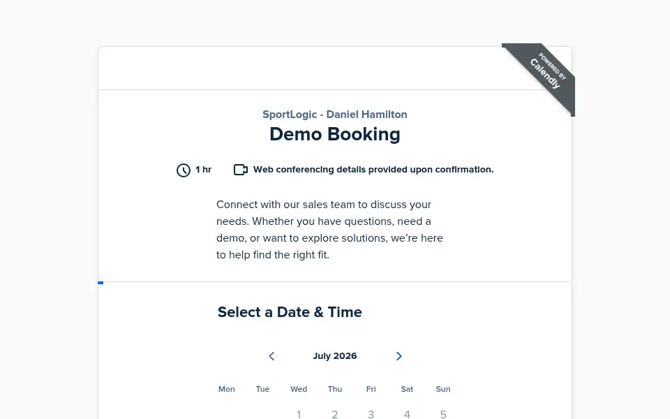 Screenshot of sportlogic.com.au